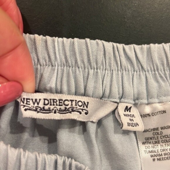 New Direction tiered chambray pull on maxi skirt size Medium - Picture 5 of 6